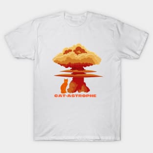 Orange CAT-ASTROPHE T-Shirt, Hoodie, Apparel, Mug, Sticker, Gift design T-Shirt